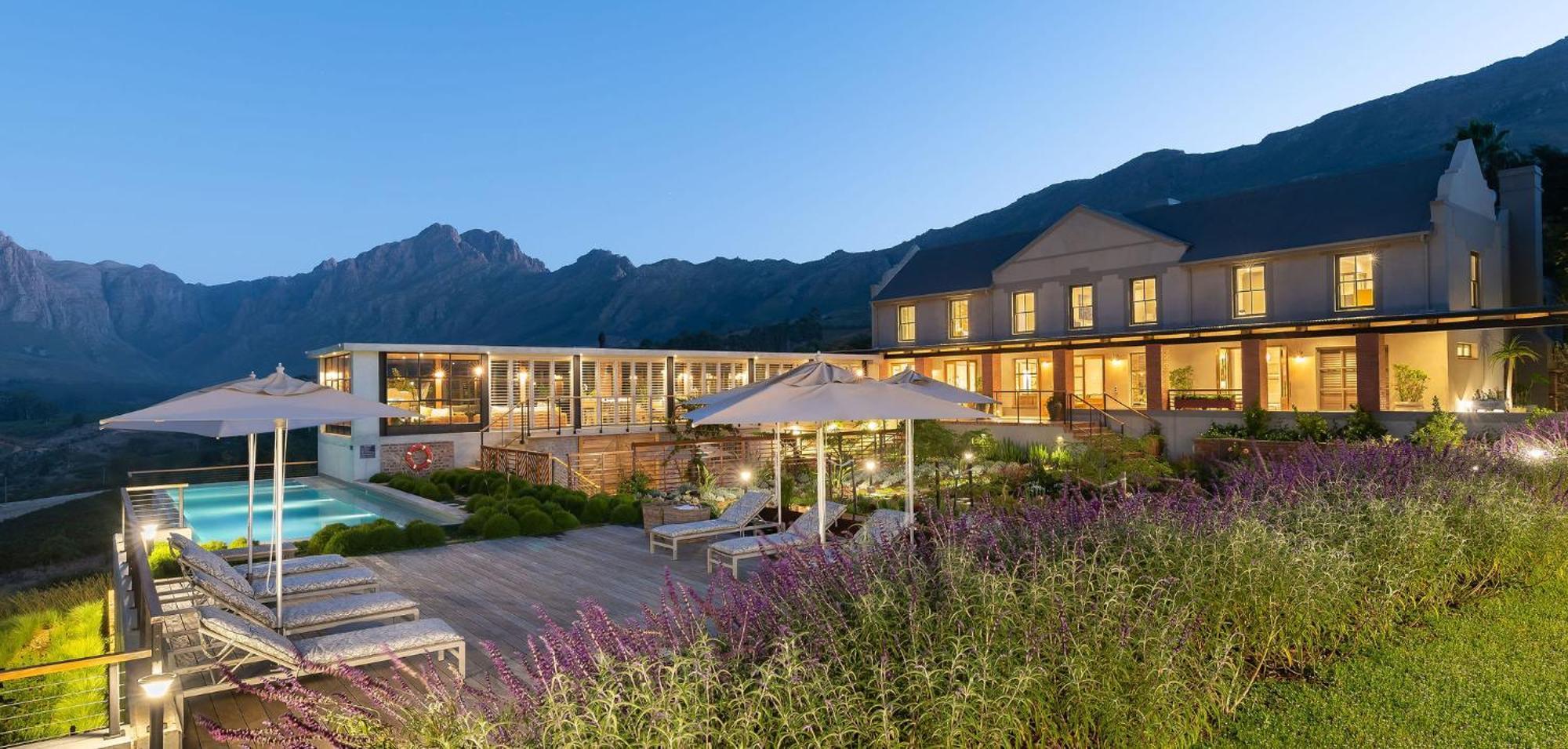 De Zeven Hotell Stellenbosch Eksteriør bilde
